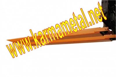 Forklift Çatal Bıçağı Uzatma Kılıfı Ataşmanı Eldiveni İmalatı