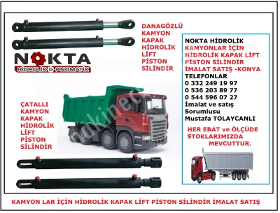 Truck Cover Piston Konya, Truck Cover Lift Konya, Hydraulic Cover Piston Manufacturing,