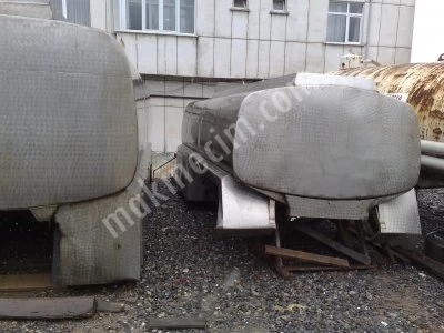 Krom Tanker,Paslanmaz Krom Depo,Krom Çelik Tank,Kazan 21.Ton