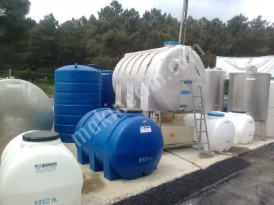 Su Deposu, Plastik Depo ,Polietilen Depolar 5 Ton Mavi 2.El Dikey/Yatay Temiz