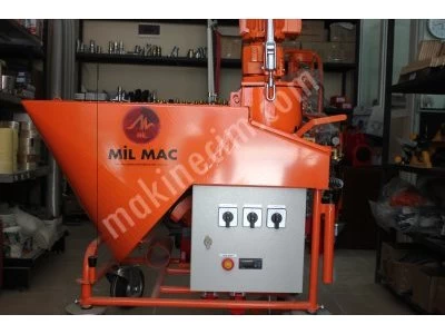 Alçı Sıva Makinası Mil Mac 2 Yıl Garantili