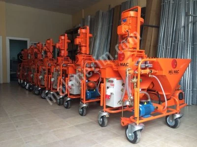 Alçı Sıva Makinası Mil Makina Güvencesiyle