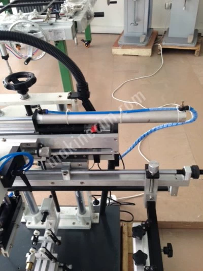 Yuvarlak Serigrafi Baskı Makinesi Masaüstü