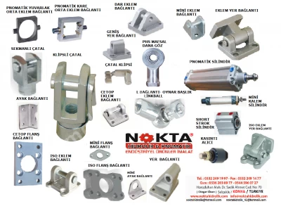 CLIP FORK CONNECTION, RING FORK CONNECTION, PNEUMATIC L CONNECTION, PNEUMATIC PRODUCT KONYA, SİNOP,