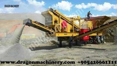 New Generation Mobile Crushing and Screening Plant Closed Circuit Type Dragon 9
