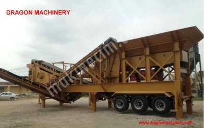 Dragon 10 Mobil Kapalı Devre Kırma Eleme Tesisi Yeni Teknoloji