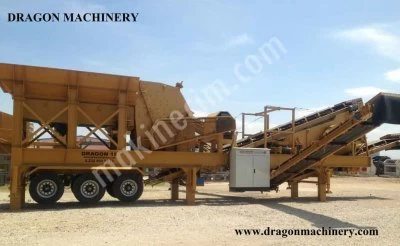 Dragon 10 Mobil Kapalı Devre Kırma Eleme Tesisi Yeni Teknoloji
