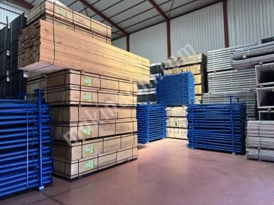 Yeni-2.El Rus Malı Plywood-Teleskopik Direk-Saç Pano-Kereste-Iskele-H20