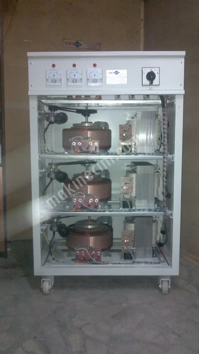 Reksan Regülatör Servo Hassas Voltaj Regülatörü 100 Kva