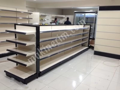 Sıfır Ekonomik Market Rafı Sütlük Dolap Şarküter
