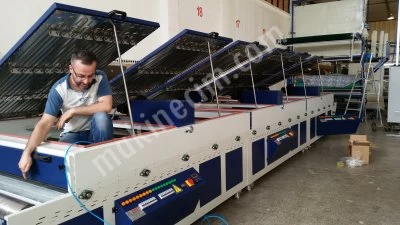 CONVEYOR BELT CONVEYOR HEATING DRY AND FIXED OVENS