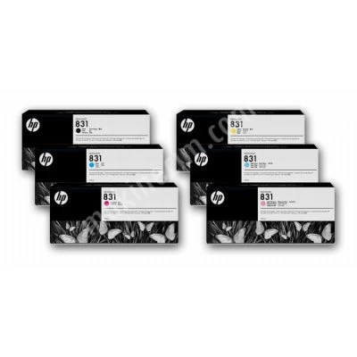 Cz698A Hp 831C 775 Ml’lik Açık Camgöbeği Latex Mürekkep Kartuşu