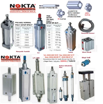 Pneumatic Lever Valves, Double Shaft Pneumatics, Pneumatic Cylinders, Pneumatic Air Valves