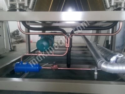2nd Hand 200 Kw= 175.000 Kcal/h Italian Screw Chiller Cooling Group for Sale