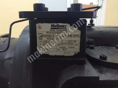 Satılık 2 El Mcquay Hsa235Qs20Ya Vidalı Kompresör