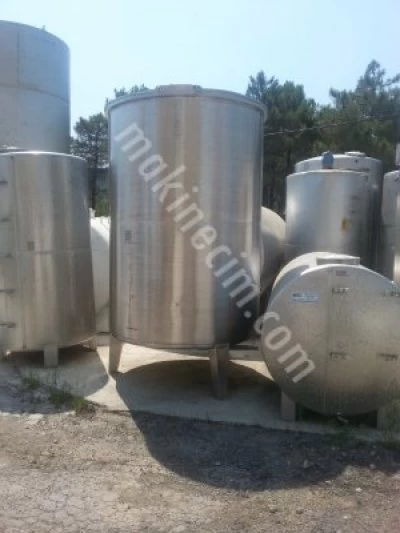 Paslanmaz, Krom Depo ,Su, Mazot, Yağ, Süt, Depolar, Tanklar, Kazanlar, Mikserler