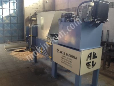 Akel Makina Odun Talaşı Paketleme Presi