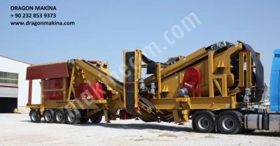 Dragon 10 Mobil Kapalı Devre Kırma Eleme Tesisi Yeni Teknoloji