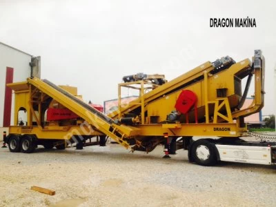 Satılık-Kapalı Devre Tersiyer Kırma Eleme Tesisleri Dragon 45