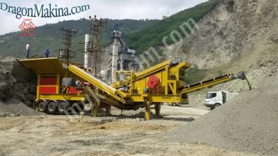 2015-Dragon 10 Mobil Kapalı Devre Kırma Eleme Tesisi Yeni Teknoloji