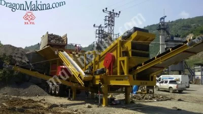 2015-Dragon 10 Mobil Kapalı Devre Kırma Eleme Tesisi Yeni Teknoloji