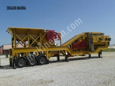 Turbo 600 Seyyar Konkasör Tesisi