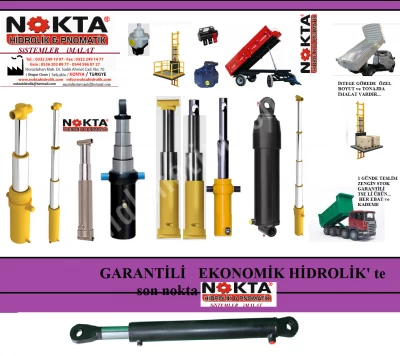 3 Kademe 100 Santim Hidrolikler, 3 Kademe 100 Santim Liftler, 3 Kademe 100 Santim Silindirler, Nokta