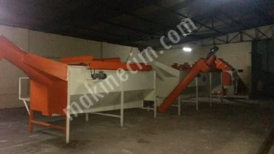 Plastic Nylon Sack Washing Line Is Manufactured According To The Desired Capacity 500 Kg/1000 Kg Capacity