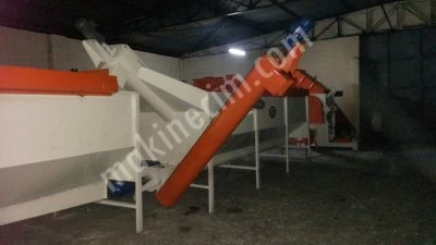 Plastic Nylon Sack Washing Line Is Manufactured According To The Desired Capacity 500 Kg/1000 Kg Capacity