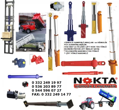 4 Kademe 130 Santim Liftler, 5 Kademe 130 Santim Liftler, 6 Kademe 130 Santim Liftler, Hidrolik