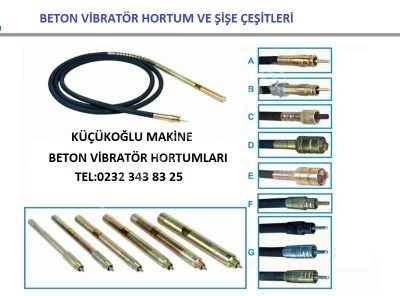 Omuz Tipi Elektirkli Yüksek Frekanslı Beton Vibratörü