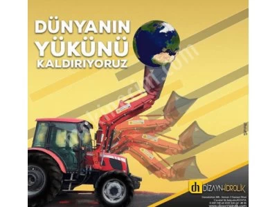 Düz Kovalı Traktör Ön Yükleyici [Traktörkepçe)
