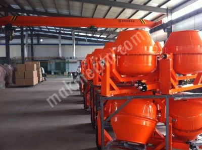 Elektrikli Betoniyer Harç Karma Makinası - 250 Lt