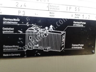 Vacuum 12 Cubic Meters Made In Germany For Precision Work Little Used