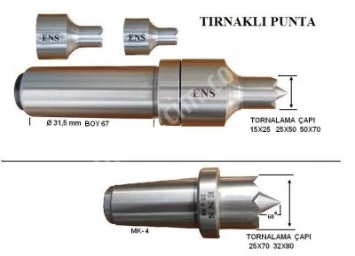 Değişken Uçlu Tırnaklı Punta