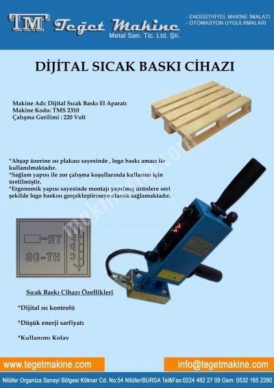 Palet Damga Makinası