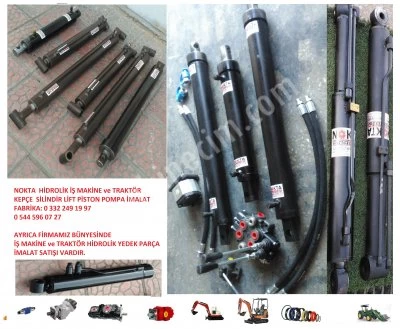 Konya Hydraulic Grab Piston Manufacturing and Repair, Konya Silage Piston Manufacturing and Repair, Konya Concrete Piston
