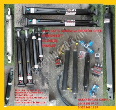 Kepçe Kürek Piston Silindir Imalat Tamir, Kepçe Kova Piston Silindir Imalat Tamirat