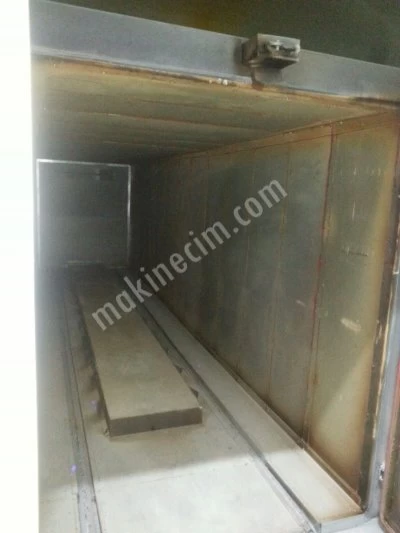 7 متر طول 1.70 عرض 1.80 ارتفاع فرن للخبز 3 كابينة طلاء مرشح 2 مسدس طلاء مسحوق