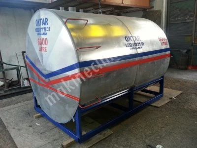Su Deposu Galvanizli 6000 Litrelik