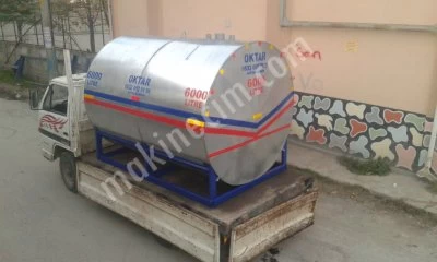 Su Deposu Galvanizli 6000 Litrelik
