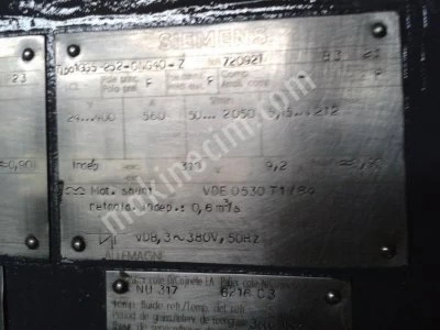 DC MOTOR.212 kw.SIEMENS,excellent condition.GUARANTEED.