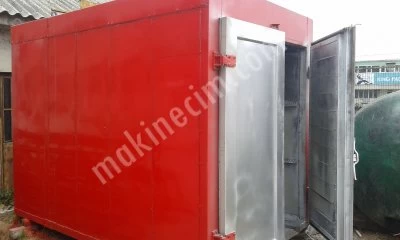 2 Meter Electric Box Oven 2 Filtered Cabinet and Gun Transport Installation and Technical Support Firmamir