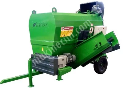 Yem Karma Makinası -Ev Elektriği Ile Çalışabilen -3 M3 220 Volt