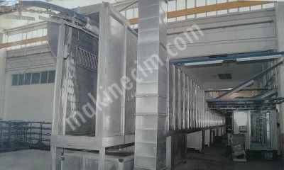 Powder Coating Ovens, New and Second Hand, Washing and Spray Lines Cyclone Filtered Powder Coating Booths