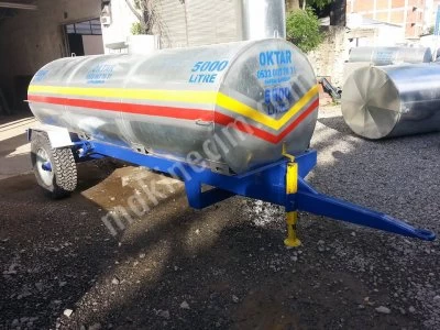 Su Tankeri Galvanizli Paslanmaz 5 Tonluk