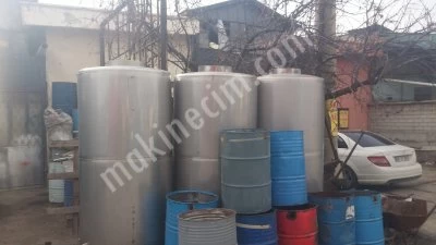 Paslanmaz Depolama Tankları