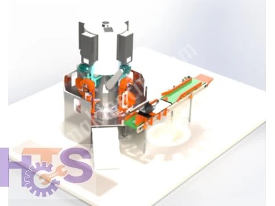 Construction Chemicals Rotary Type Packaging Machine