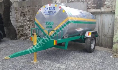 John Deere Su Tankeri Galvanizli Paslanmaz 3.5 Tonluk