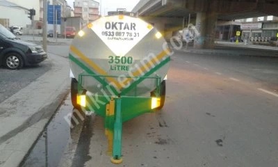 John Deere Su Tankeri Galvanizli Paslanmaz 3.5 Tonluk